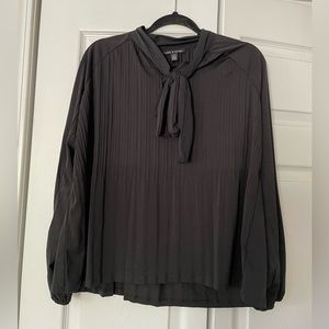 Cable & Gauge Long Sleeve Blouse